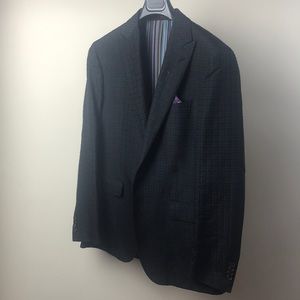 Black Textured ETRO Evening Jacket/Blazer